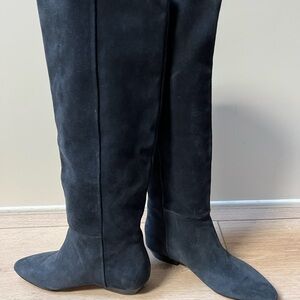 Steve Madden Elegant Navy Knee-High Women's Boots